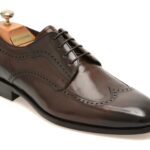 Pantofi eleganti LE COLONEL maro, 484121, din piele naturala