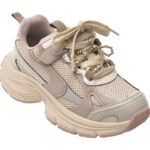 Pantofi sport Fete SELECTION KIDS bej, 25102, din material textil