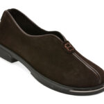 Pantofi casual Femei IMAGE maro, 2155398, din piele intoarsa