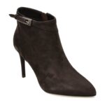 Botine elegante EPICA maro, E3265, din piele intoarsa