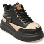 Pantofi sport DAMA GRYXX negri, 2379, din piele naturala