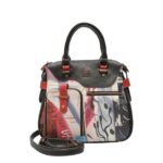 Geanta GRYXX & JANET DENESE multicolor, THE LIGHT, din piele ecologica