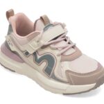 Pantofi sport Fete SELECTION KIDS roz, W165, din material textil