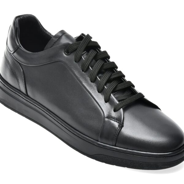 Pantofi sport Barbati GRYXX negri, BF071, din piele naturala
