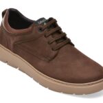 Pantofi casual Barbati CALLAGHAN maro, 60607, din piele naturala