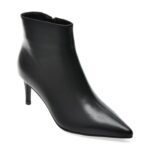 Botine elegante FLAVIA PASSINI negre, AC6190, din piele naturala