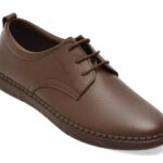 Pantofi casual Barbati BITE THE BULLET maro, 1824, din piele naturala