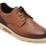 Pantofi barbati OTTER maro, KC051, din piele naturala