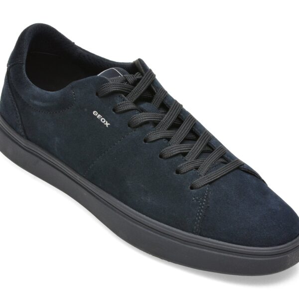 Pantofi sport Barbati GEOX bleumarin, U65LDD, din piele intoarsa