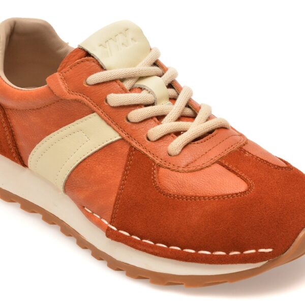 Pantofi sport DAMA GRYXX portocalii, RS12, din piele naturala