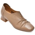 Pantofi casual Femei FLAVIA PASSINI bej, L321, din piele naturala