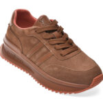 Pantofi sport DAMA GRYXX maro, 187082, din piele intoarsa