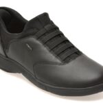 Pantofi sport Barbati GEOX negri, U56MXB, din piele naturala