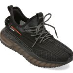 Pantofi sport Barbati GRYXX negri, 9953, din material textil