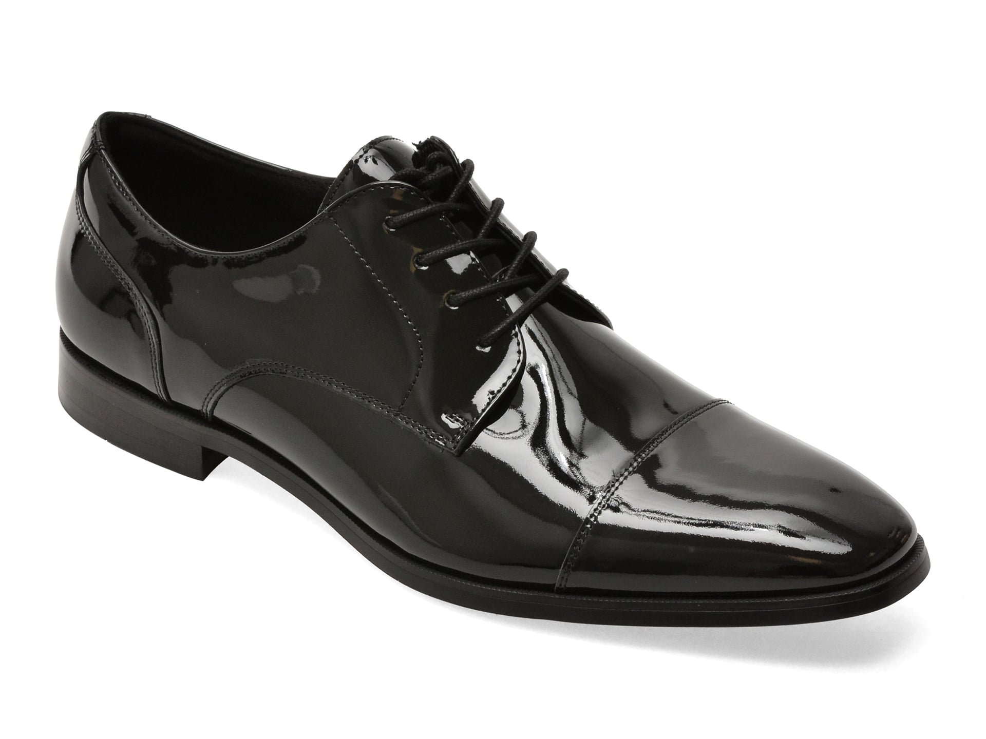 550d63b3f463c6761126f01ba18464683a8f08edca7d47d9d703c1e729cc1391 Pantofi eleganti ALDO negri, CALLAHAN 009, din piele naturala lacuita - imagine 1