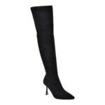 Cizme femei elegante FLAVIA PASSINI negre, AC5904, din material textil