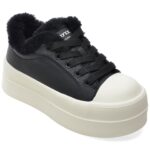 Pantofi sport DAMA GRYXX negri, 9727, din piele naturala