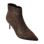 Botine elegante FLAVIA PASSINI maro, AC6190, din piele intoarsa
