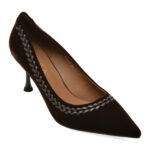 Pantofi eleganti femei EPICA maro, 3253, din material textil