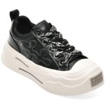 Pantofi sport DAMA GRYXX negri, 5181, din piele ecologica
