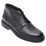 Ghete Barbati elegante LE COLONEL negre, 71707, din piele naturala