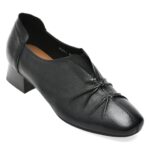 Pantofi casual Femei FLAVIA PASSINI negri, L321, din piele naturala