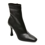 Botine elegante ALDO negre, RANABELILA 001, din piele ecologica