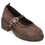 Pantofi casual Femei GRYXX gri, 4846215, din piele intoarsa