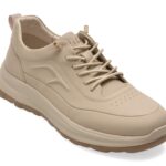 Pantofi sport Barbati EPICA gri, T2530, din piele naturala