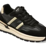 Pantofi sport Barbati GRYXX negri, 5316, din piele naturala