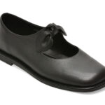 Pantofi casual Femei EPICA negri, N731, din piele naturala