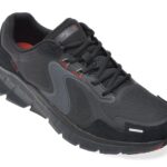 Pantofi sport Barbati SKECHERS negri, SKECH-FLEX 4.0, din material textil