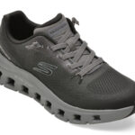 Pantofi sport Barbati SKECHERS negri, GLIDE-STEP PRO, din material textil