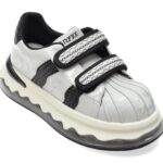 Pantofi sport DAMA GRYXX argintii, 206936, din piele naturala