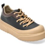 Pantofi sport Barbati GRYXX negri, 7565, din piele naturala