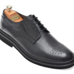 Pantofi eleganti LE COLONEL negri, 61722, din piele naturala