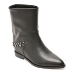 Botine EPICA negre, M1170B, din piele naturala
