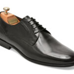 Pantofi eleganti LE COLONEL negri, 60551, din piele naturala