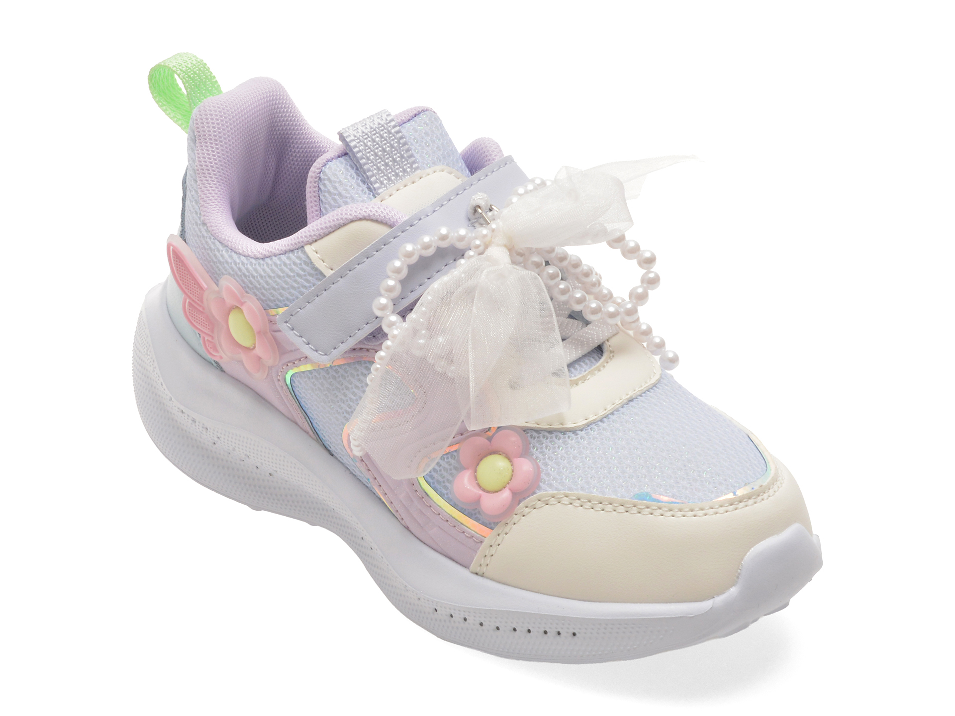 9148d18027d9e23b6576eddf1b75936c46f1ef1ab69dd7f54cf25130121e2c07 Pantofi sport Fete SELECTION KIDS mov, W913, din material textil - imagine 1