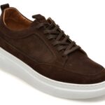 Pantofi sport Barbati BITE THE BULLET maro, BS4253, din nabuc