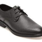 Pantofi eleganti BITE THE BULLET negri, 89516, din piele naturala