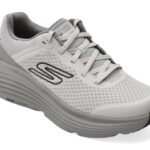 Pantofi sport Barbati SKECHERS gri, MAX CUSHIONING ENDEAVOUR, din material textil