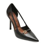 Pantofi eleganti femei ALDO negri, HERBEY 001, din piele ecologica