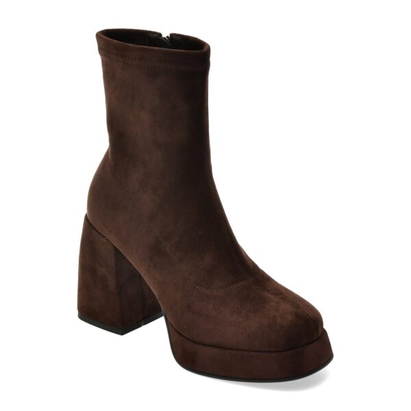 Botine GRYXX maro, AC6208, din material textil