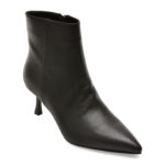 Botine elegante EPICA negre, X3H81, din piele naturala
