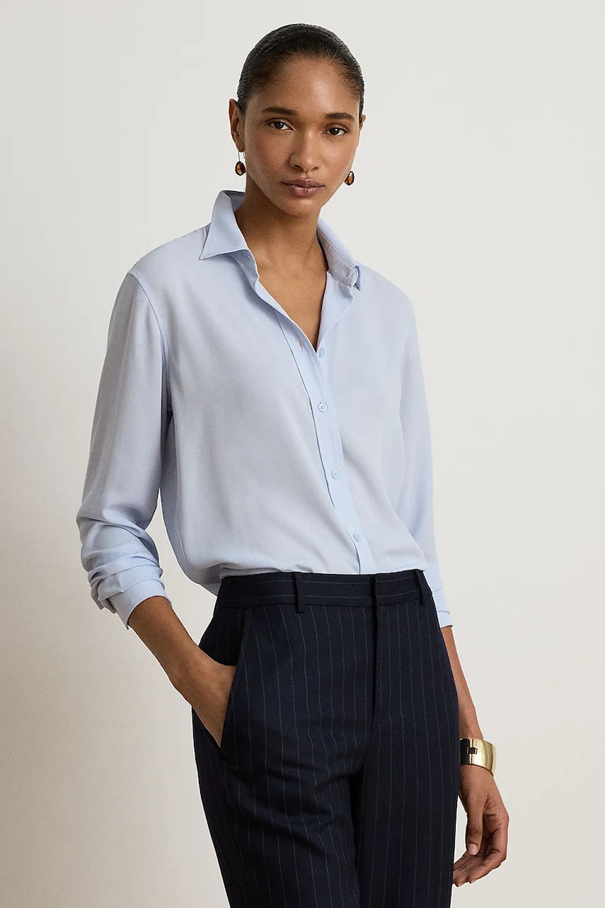 AW26-KDDZIG-05X_F1 Lauren Ralph Lauren camasa pentru femei - imagine 1