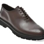 Pantofi eleganti OTTER maro, FH2011, din piele naturala