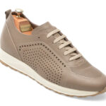 Pantofi sport Barbati LE COLONEL gri, 48942, din piele naturala