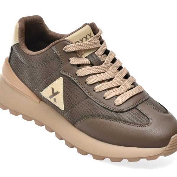 Pantofi sport Barbati GRYXX maro, 77056, din piele ecologica