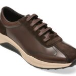Pantofi sport Barbati EPICA maro, D0066, din piele naturala
